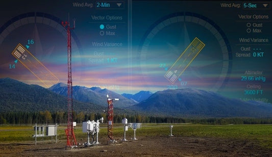 Airport Weather Advisor AWOS display
